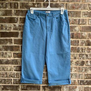 Christopher & Banks Mid Rise Cropped Capri Jeans